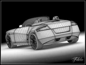 dodge demon vray 3D Model