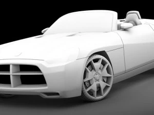 dodge demon vray 3D Model