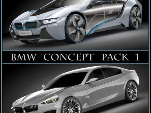 bmw concept pack 1 3D Model