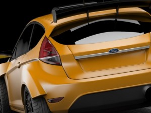 ford fiesta s2000 std mat Modelo 3D