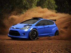 ford fiesta s2000 std mat 3D Model