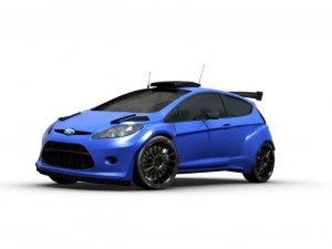 ford fiesta s2000 std mat 3D Model