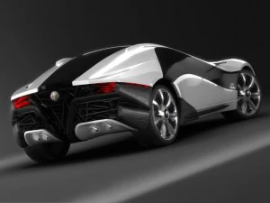 Collezione di veicoli concettuali 1 Modello 3D