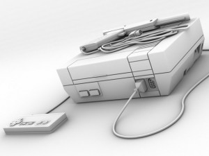 nes complete pack Modelo 3D