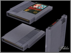 nes cartridge 3D Model