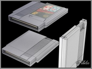 nes cartridge 3D Model