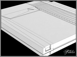 Cartucho Nes Modelo 3D
