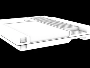 Cartucho Nes Modelo 3D