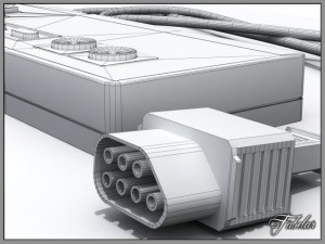 Nes controller 3D 模型
