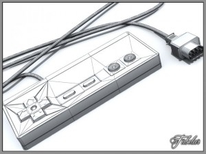 Nes controller 3D 模型