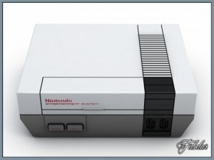 nes console only Modello 3D