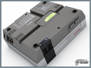 nes console only Modello 3D