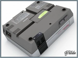 nes console only 3D Model