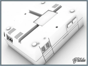 nes console only 3D Model