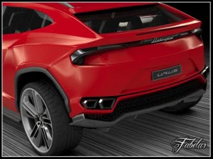 兰博基尼 urus vray 3D 模型