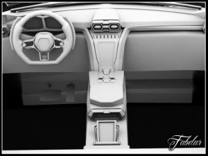 兰博基尼 urus vray 3D 模型