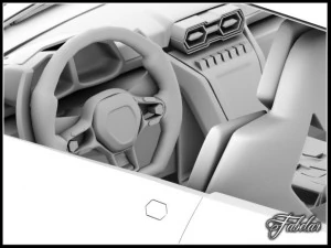 兰博基尼 urus vray 3D 模型