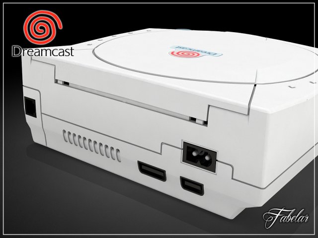Download sega dreamcast 3D Model