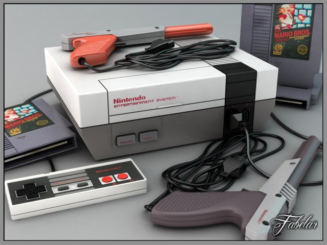 nes luxury pack 3Dモデル .c4d .max .obj .3ds .fbx .stl .blend 