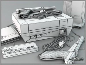 nes luxury pack 3D Model