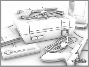 nes luxury pack 3D Model