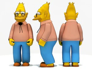 Simpsons-Sammlung 1 3D Modell