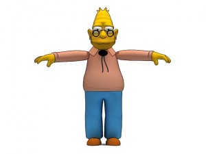 simpsons collection 1 3D 모델