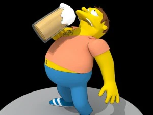Simpsons-Sammlung 1 3D Modell
