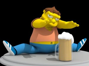 Simpsons-Sammlung 1 3D Modell