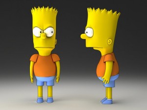 simpsons collection 1 3D 모델