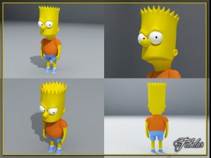 simpsons collection 1 3D 모델