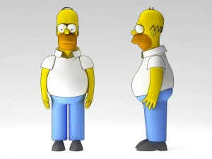 Simpsons-Sammlung 1 3D Modell