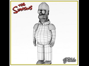 simpsons collection 1 3D 모델