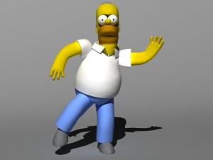 simpsons collection 1 3D 모델