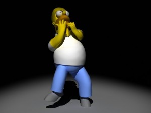 simpsons collection 1 3D 모델