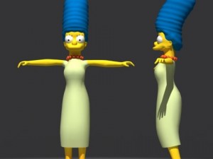 simpsons collection 1 3D 모델