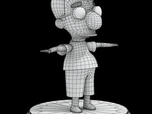 simpsons collection 1 3D 모델