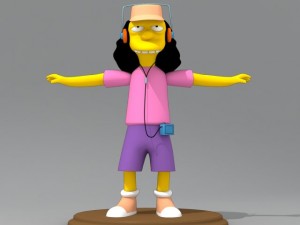 simpsons collection 1 3D 모델
