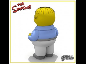 simpsons collection 1 3D 모델