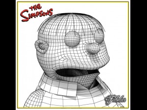 simpsons collection 1 3D 모델
