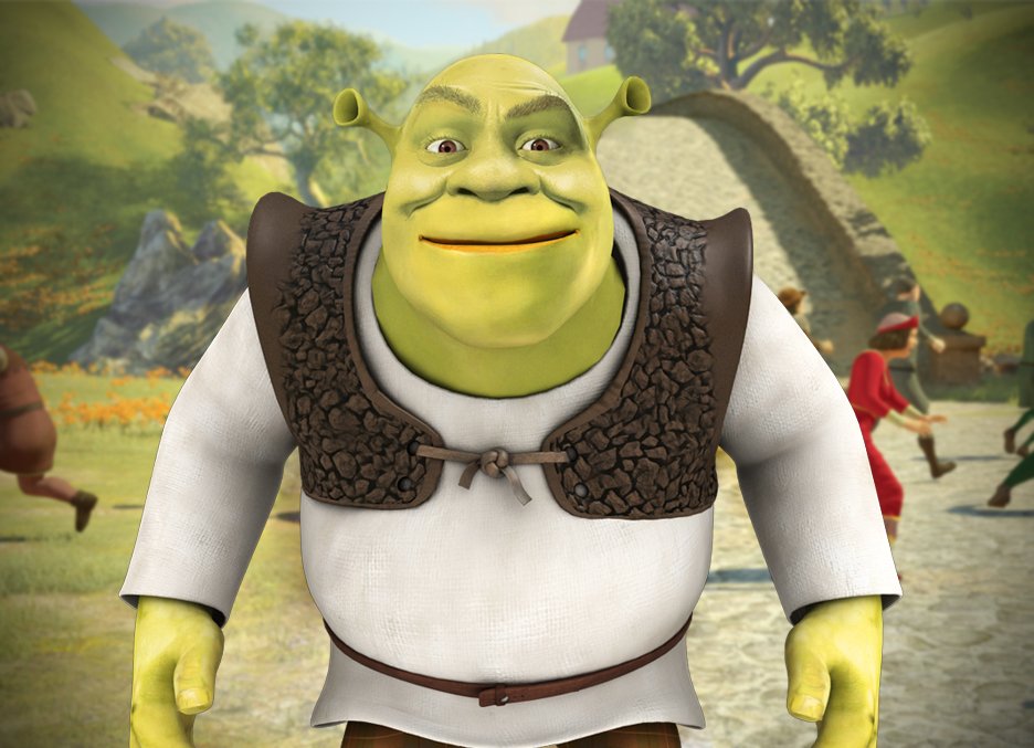 Shrek 3d Model In Cartoon 3dexport