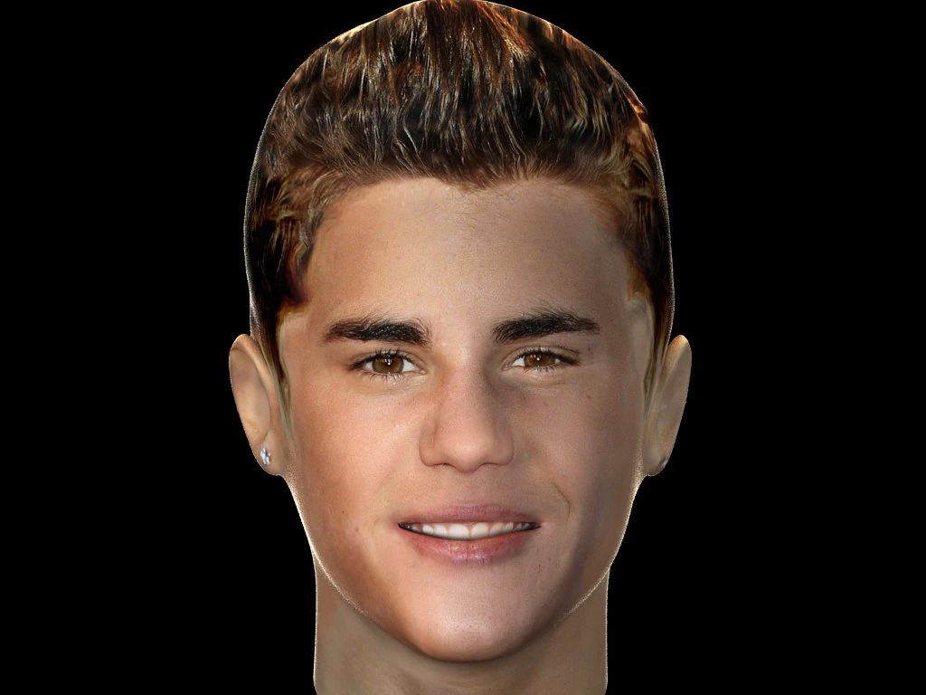 justin bieber 3D Model .c4d .max .obj .3ds .fbx .stl .blend 