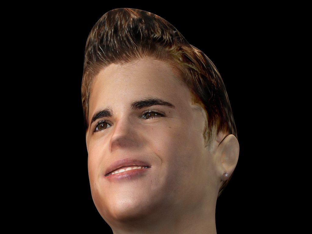 Justin Bieber 3D Model in Man 3DExport