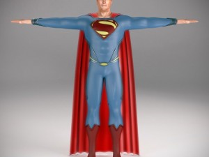 Superman 2013 3D Model