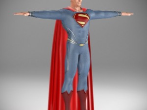 Superman 2013 3D Модель