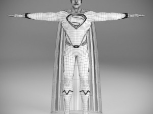 Superman 2013 3D Модель