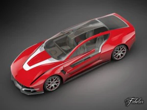 giugiaro brivido 10 3D Model
