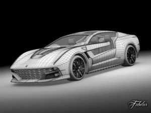 giugiaro brivido 10 3D Model
