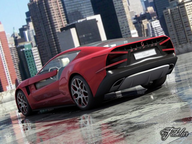 giugiaro brivido 20 std mat 3D Модель .c4d .max .obj .3ds .fbx .stl .blend