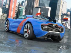 renault alpine a11050 20 3D Model